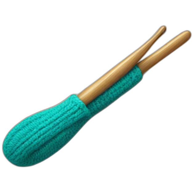 Crochet hook emoji