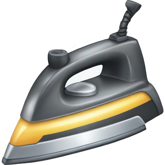 clothes iron emoji