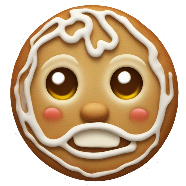 Gingerbread cookie  emoji