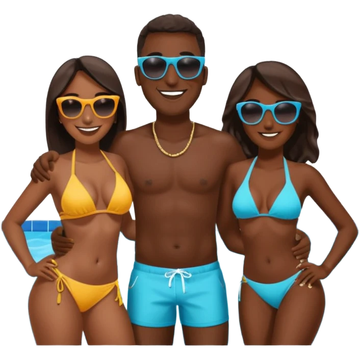on est au Sénégal un monsieur qui fait une pub de contrefaçon pour sa femme 👩🏾 Ki Twerk à la piscine emoji