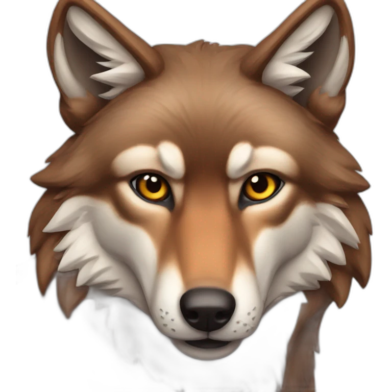 red wolf emoji