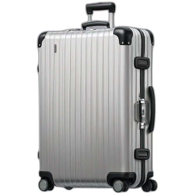 Rimowa black classic emoji