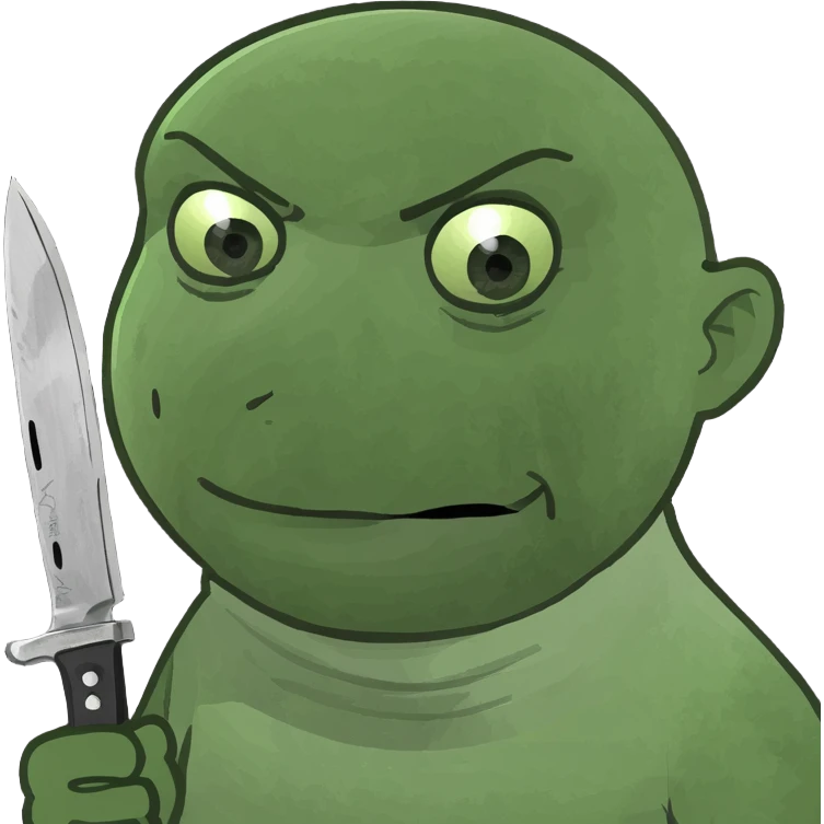Person with a knife emoji