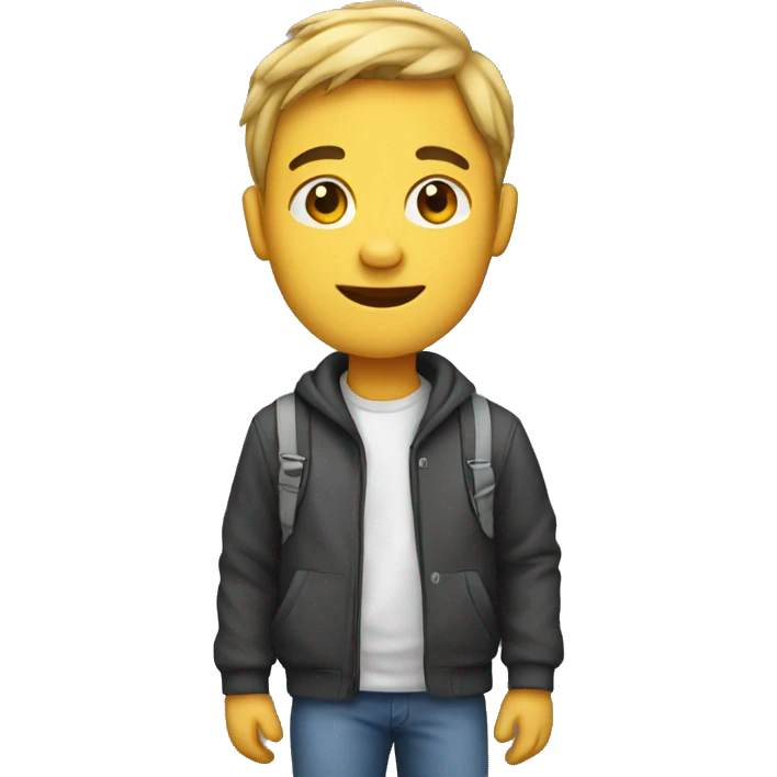 student on ipad emoji