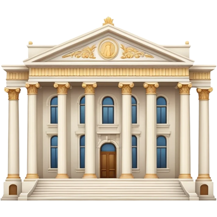 museum building with columns emoji