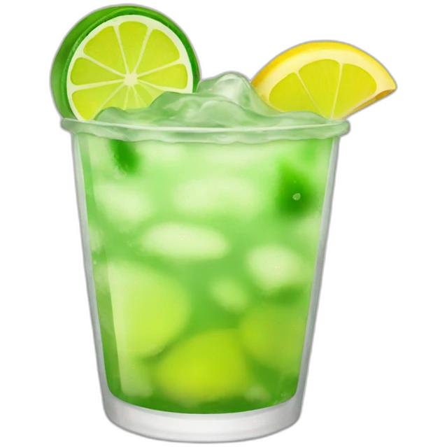 cup with caipirinha emoji