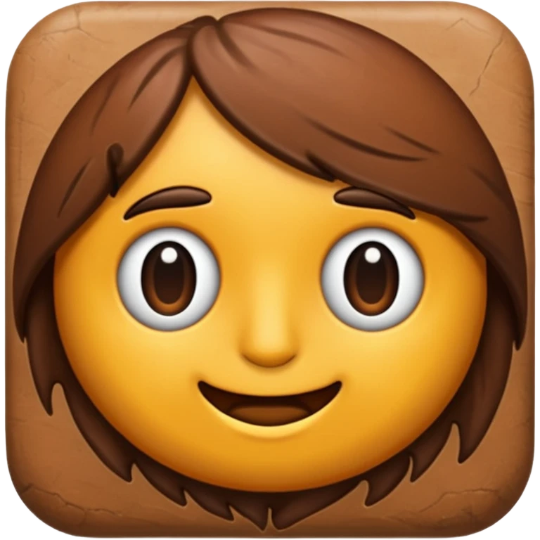 Mundo na cor marrom  emoji