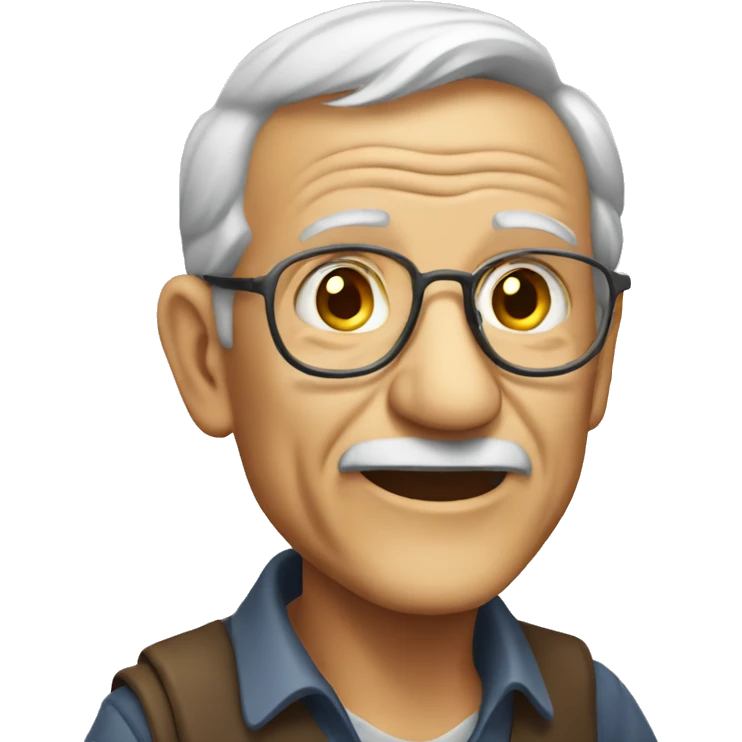 winning old man emoji