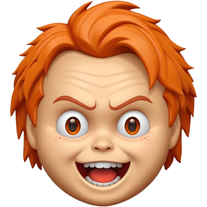 Un emojin de chuky emoji