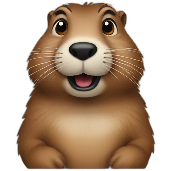 groundhog emoji