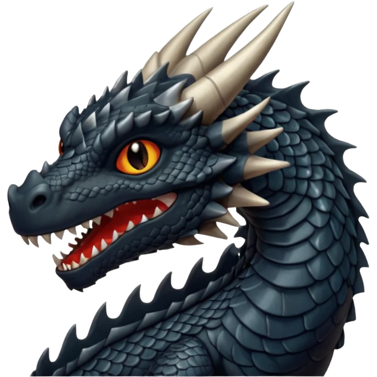 dnd 5e young black dragon boss monster emoji