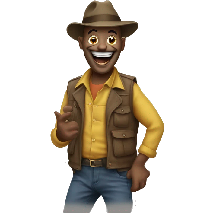 Jokin' in the John Kangaroo emoji