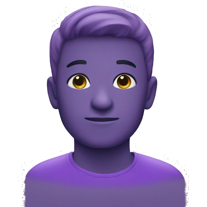 Purple  emoji