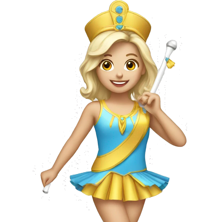 Majorette emoji