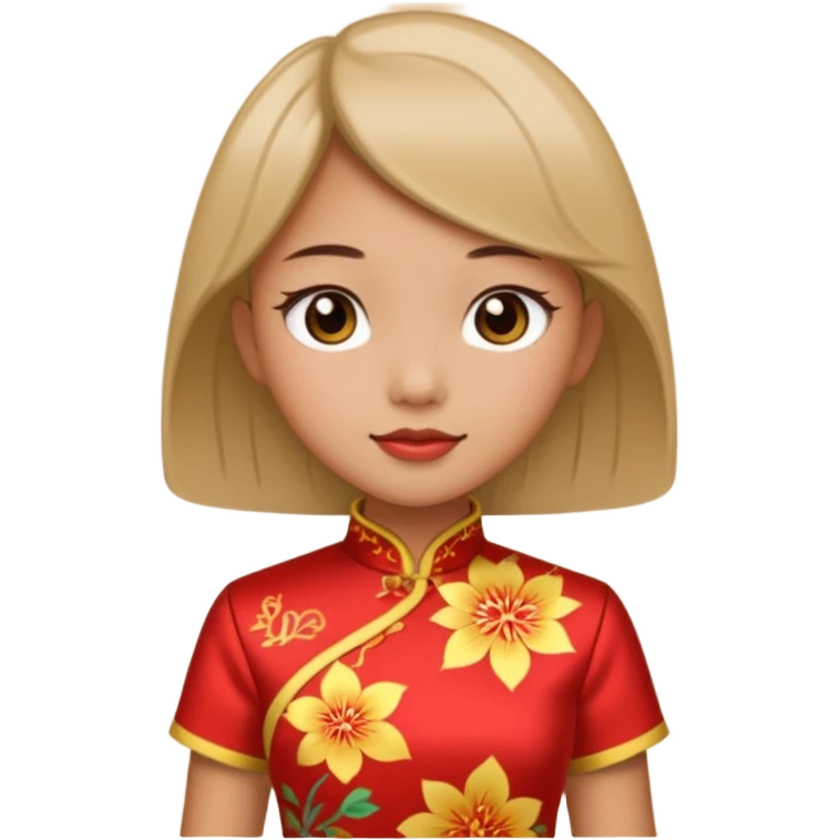 cheongsam girl emoji