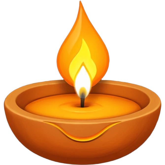 diya, with oil. emoji