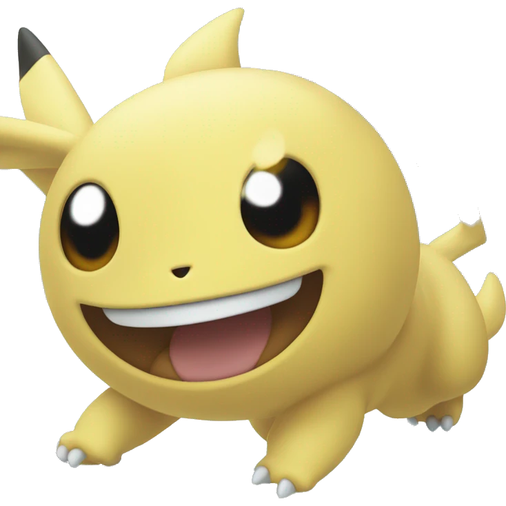 Pokémon under blue sky smiles  emoji