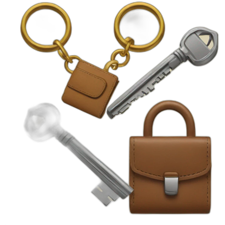 keys and wallet and I’d emoji