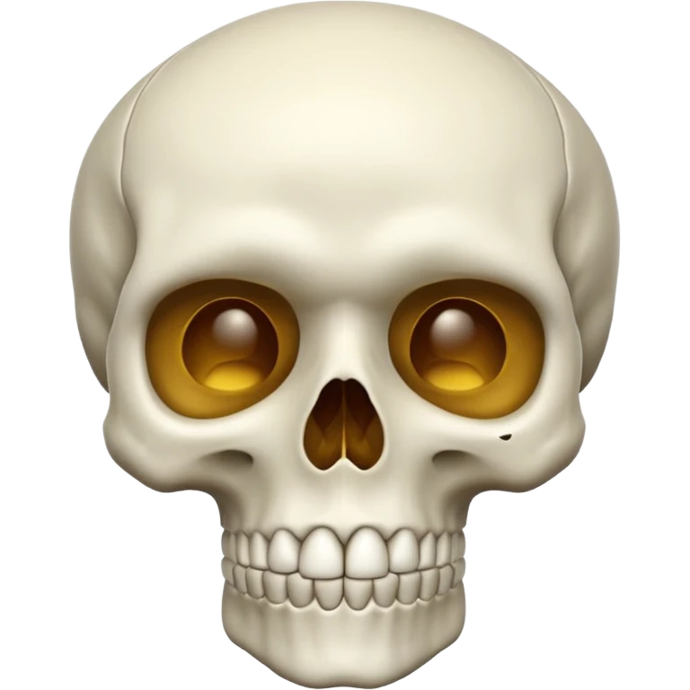Skull mewing emoji