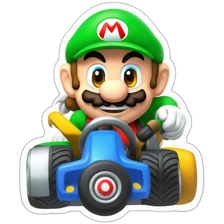 Mario kart emoji