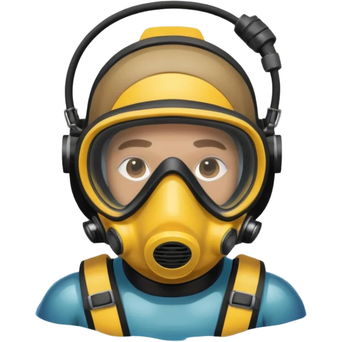 Underwater man emoji