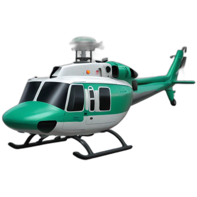 Helicopter Bell 214 emoji