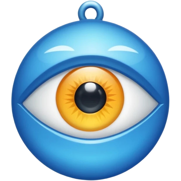 pingente com olho grego emoji