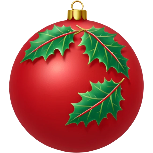 pilates ball christmas color emoji