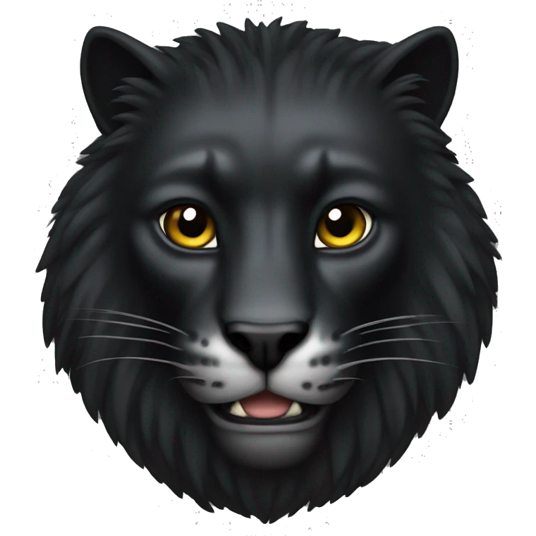 Animal pantera negra emoji