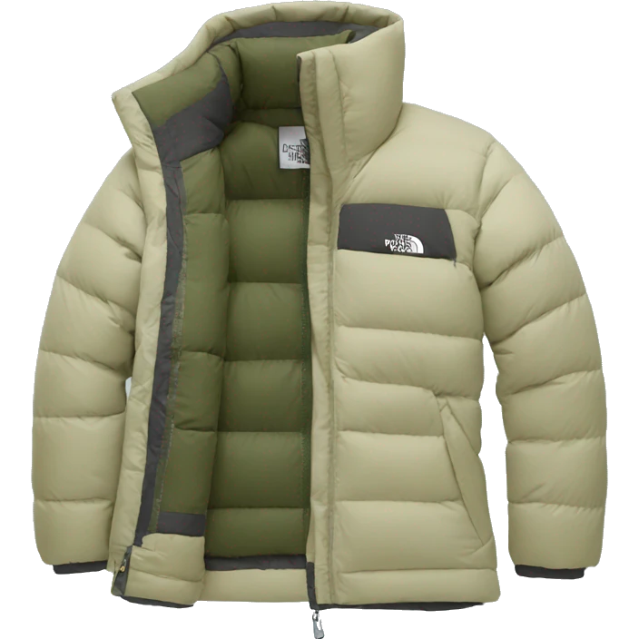 north face jacket emoji