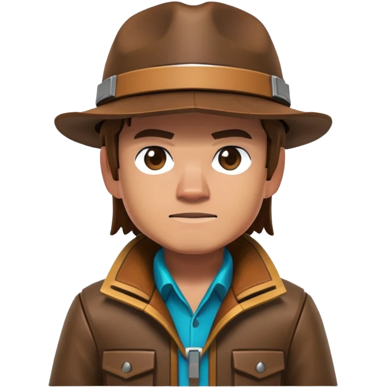 Garrett Garrison adventurer from Minecraft movie emoji