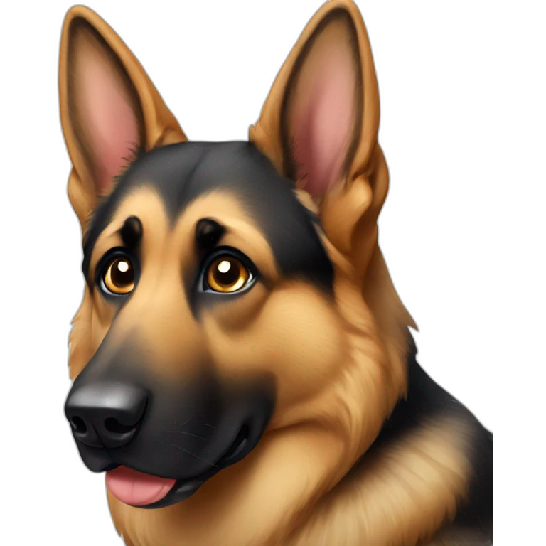 german shepard emoji