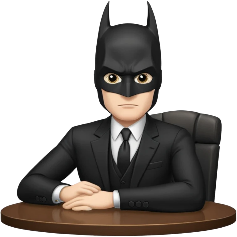 Batman au bistrot  emoji