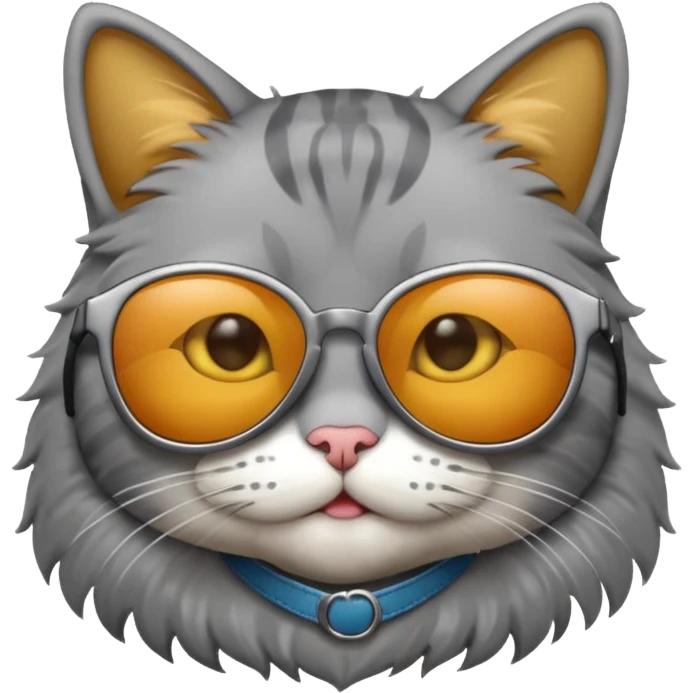 Cat wearing sunglasses emoji
