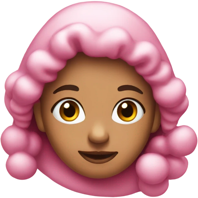 pink christmas emoji