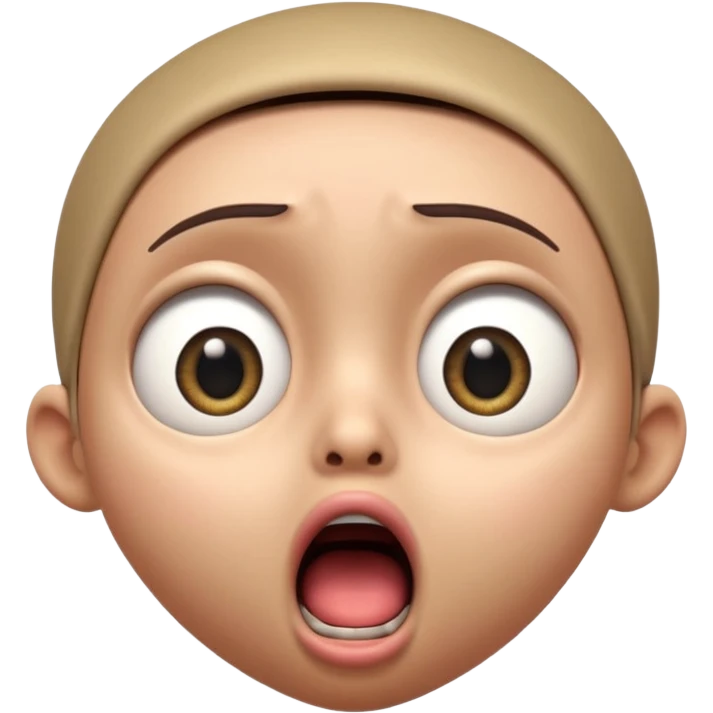 3D cartoon character, shocked expression, mouth closed with zipper, big eyes, dramatic lighting, dark gradient background, viral youtube thumbnail, ultra detailed, 4k, high quality, sharp focus, 16:9

b emoji
