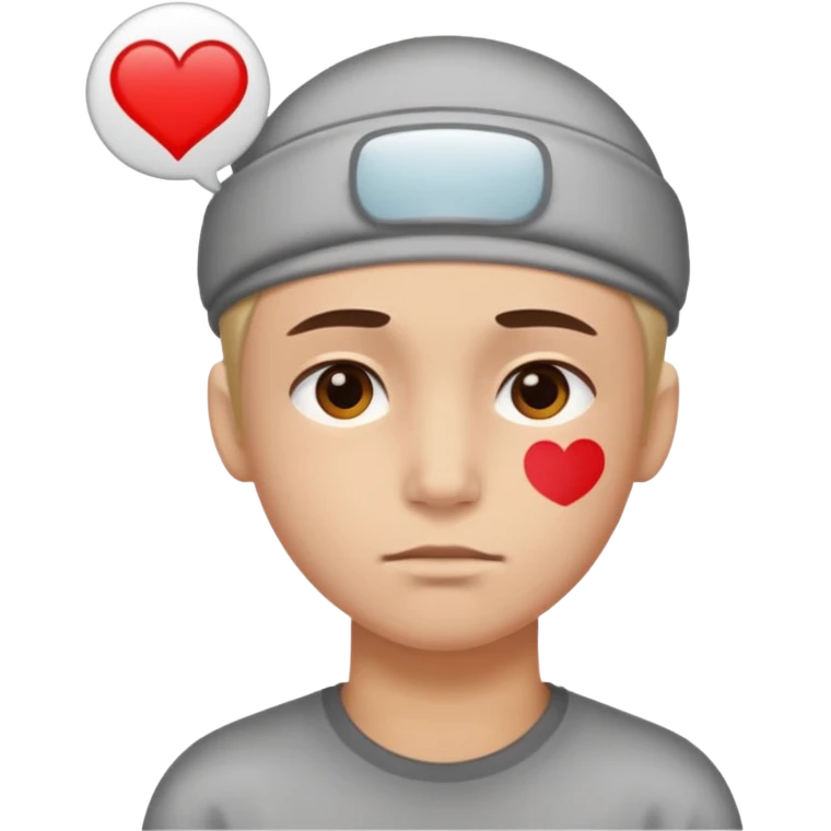 a slow thinker sticker, a person who thinks slowly  emoji