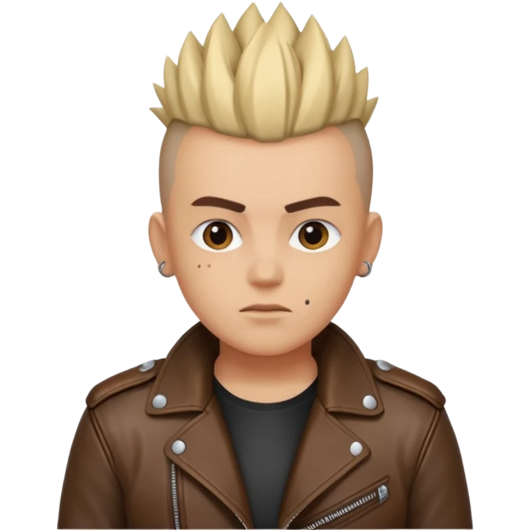 mohawk person emoji