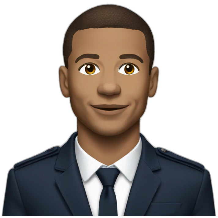 macron mbappé emoji