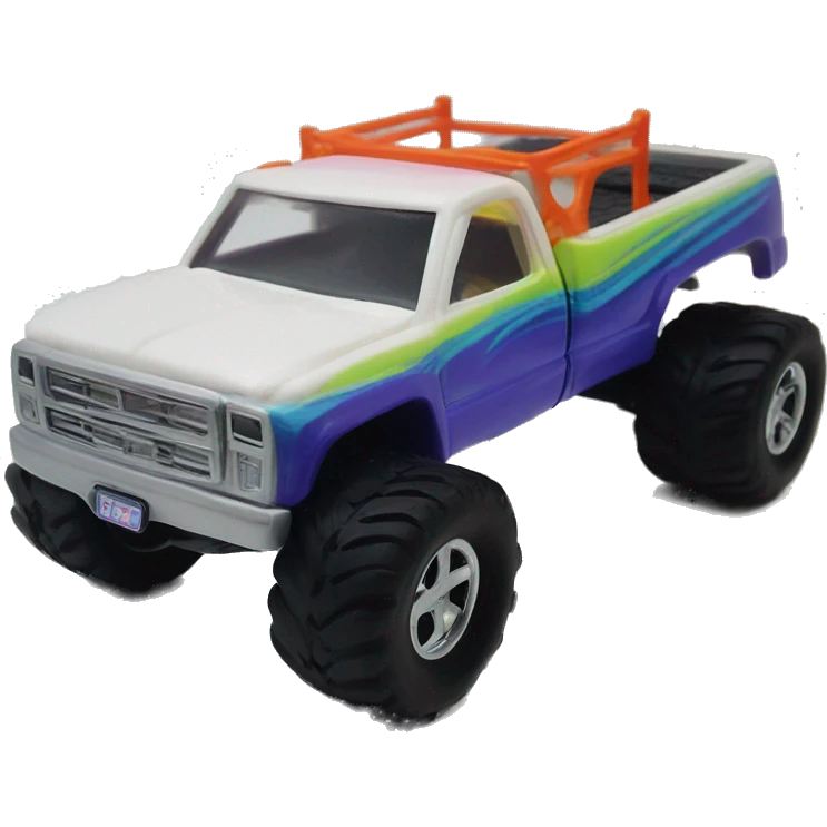 Hot wheels monster kei truck Barbie 1:24 scale  emoji