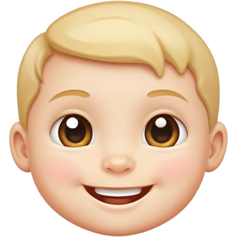 cute baby face Stalin emoji