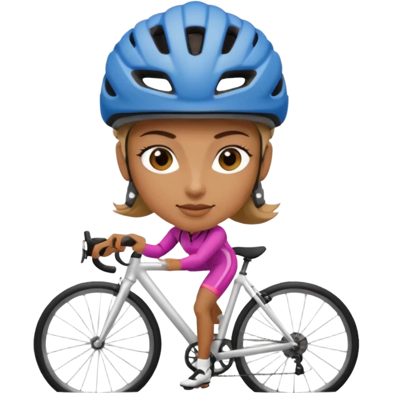 cyclist woman emoji