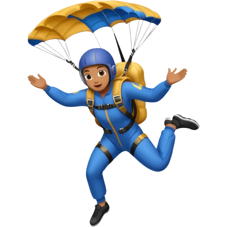 Skydiving emoji