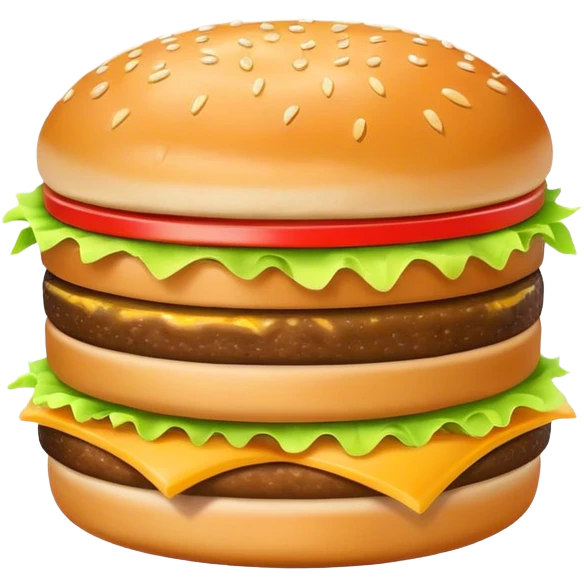 Big mac emoji