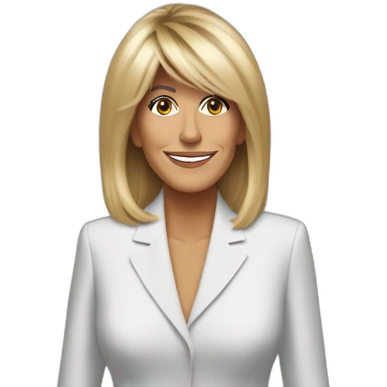 Brigitte macron emoji
