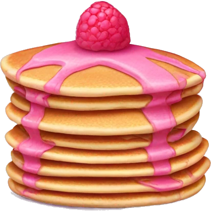 Pink pancakes  emoji