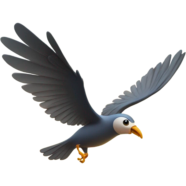 Flying home  emoji