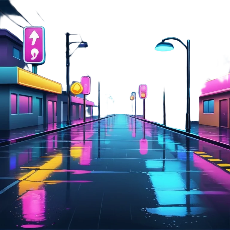 night street  emoji
