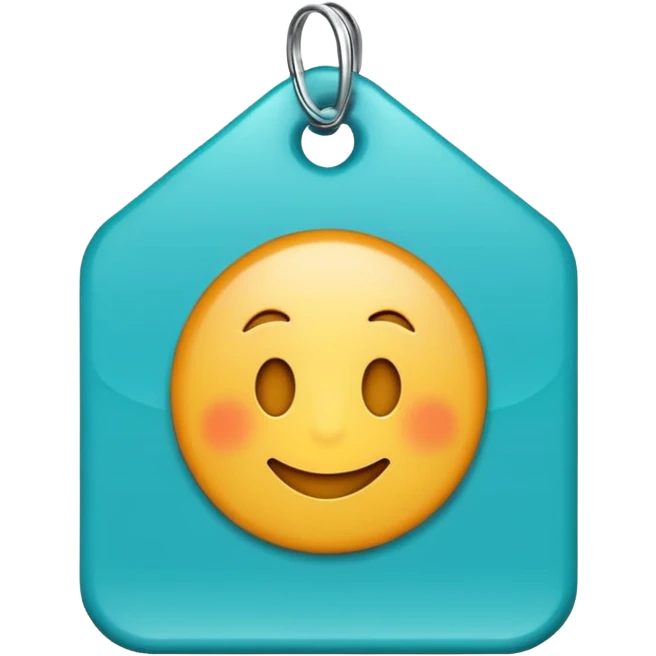price tag emoji with $9.99, turquoise color emoji