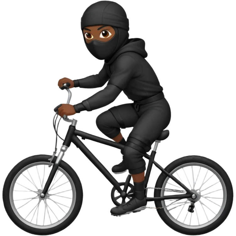 ninja on bike emoji